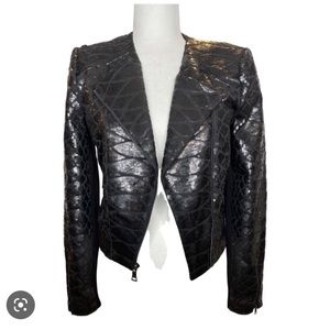 BCBG MAXAZRIA SEQUINS JACKET
